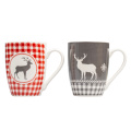 2 Xmas mugs ANKARA, multi-colour