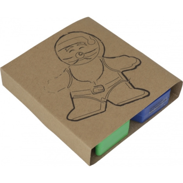 Logo trade promotional giveaways image of: Highlighters - Santa Claus