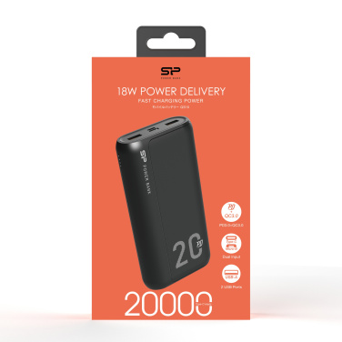 Logo trade promotional gift photo of: Power bank Silicon Power QS15 20000 mAh