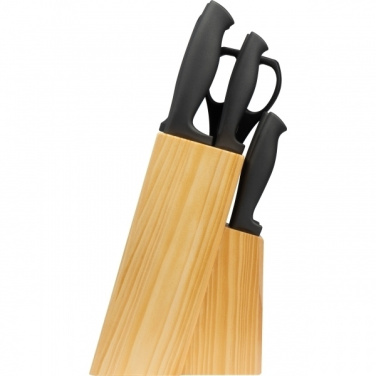 Logo trade promotional gift photo of: Knife block BERLIN