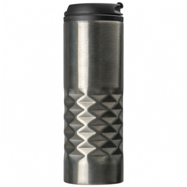 Logotrade promotional gift picture of: Thermal stainless steel mug SANTANDER 500 ml