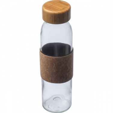 Logotrade corporate gift picture of: Glass bottle SKOPJE 500 ml