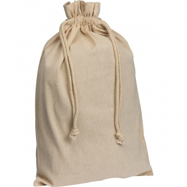 Logo trade business gifts image of: Recycled cotton bag PARKSVILLE