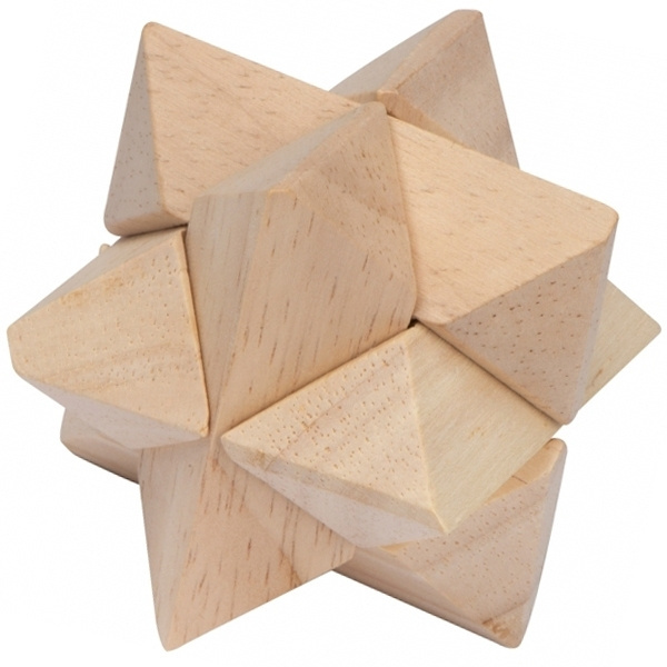 Logotrade promotional giveaway image of: Wooden puzzle TOULOUSE