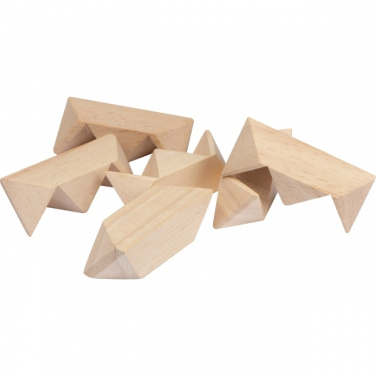 Logotrade promotional giveaways photo of: Wooden puzzle TOULOUSE