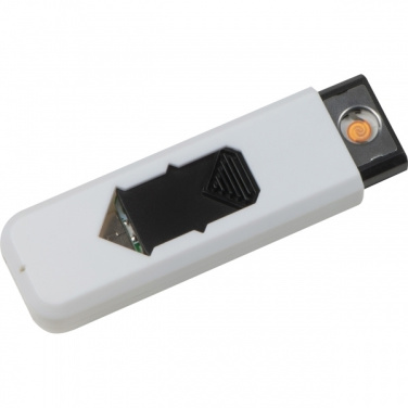 Logo trade promotional merchandise image of: USB lighter BEBINGTON