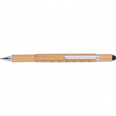 Logo trade promotional item photo of: 6in1 multifunctional pen COIMBRA