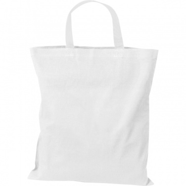 Logotrade promotional product image of: Cotton bag with short handles BREGENZ