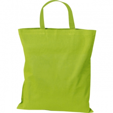 Logotrade promotional product image of: Cotton bag with short handles BREGENZ