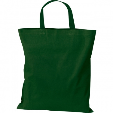 Logotrade promotional giveaway picture of: Cotton bag with short handles BREGENZ