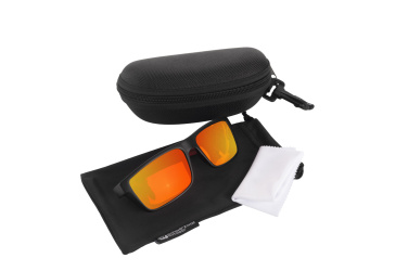 Logotrade promotional giveaway picture of: Sunglasses IRAVADI Schwarzwolf