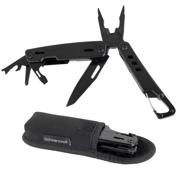 Logotrade corporate gifts photo of: Multitool NOBLE Schwarzwolf