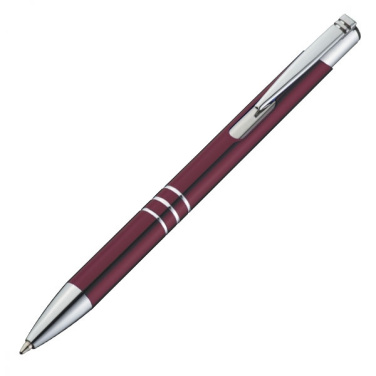 Logo trade promotional product photo of: Metal ballpen ASCOT