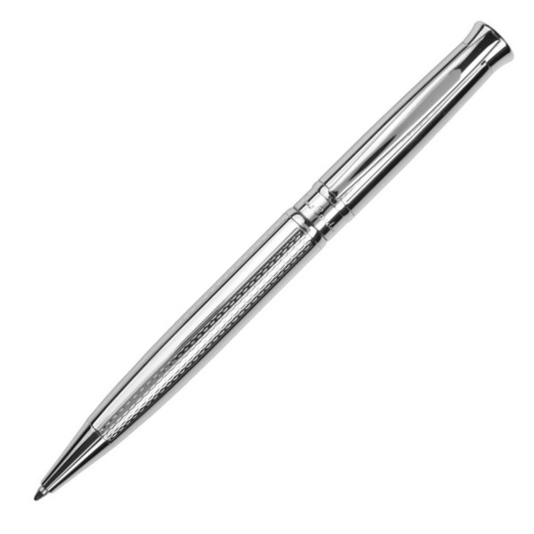 Logo trade promotional merchandise image of: Metal pen ROI