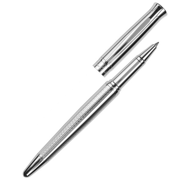 Logotrade promotional item picture of: Metal roller pen ROI