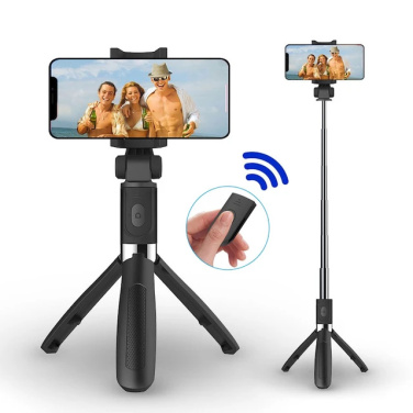 Logo trade advertising product photo of: Selfie stick with tripod, K06