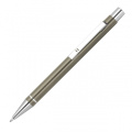 Metal semi gel ballpoint Pen ALMEIRA, dark grey