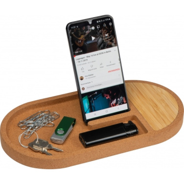 Logotrade advertising product image of: Desk organiser with charging station LANCASTER