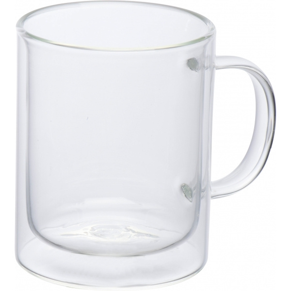 Logo trade promotional giveaways picture of: Double-walled cup CARACAS 350 ml