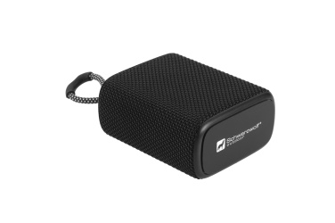 Logotrade promotional giveaways photo of: Waterproof bluetooth speaker HARDEOL Schwarzwolf