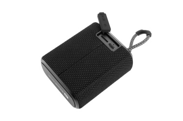 Logotrade promotional products photo of: Waterproof bluetooth speaker HARDEOL Schwarzwolf