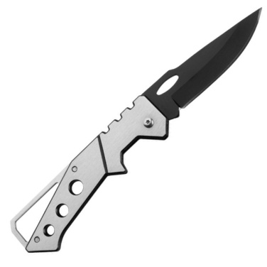 Logo trade promotional products image of: Folding knife GEDIZ Schwarzwolf