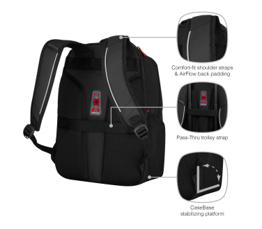 Logo trade promotional giveaways image of: Backpack Wenger Altair 15,6''