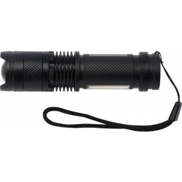 Logo trade promotional products image of: Rechargeable flashlight AARHUS