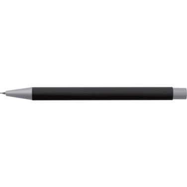 Logo trade promotional merchandise photo of: Mechanical pencil soft touch ANCONA