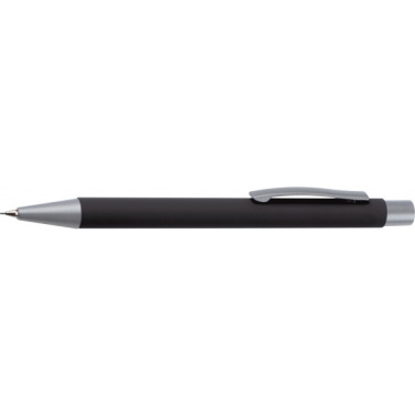 Logo trade promotional products image of: Mechanical pencil soft touch ANCONA