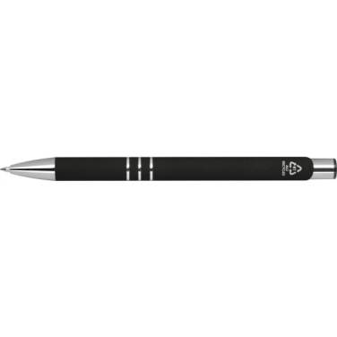 Logotrade promotional merchandise picture of: Semi gel pen soft touch DUNMORE