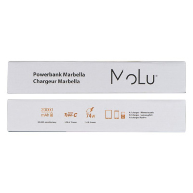 Logotrade advertising products photo of: Power bank 20 000 mAh MARABELLA MoLu