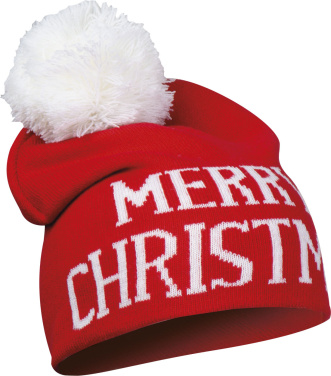 Logo trade advertising products image of: Christmas hat Whitehorse