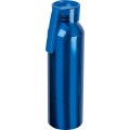 Recycled aluminum bottle Cork, blue