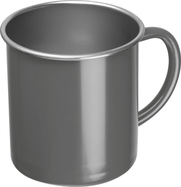 Logotrade promotional giveaway image of: Steel cup Trezzo