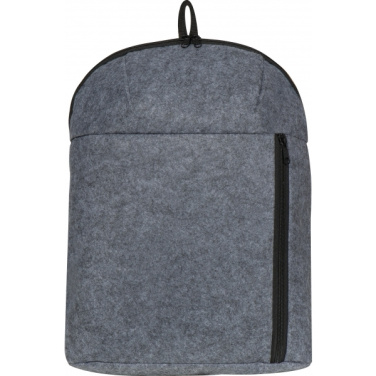 Logo trade promotional merchandise image of: RPET Backpack Davos