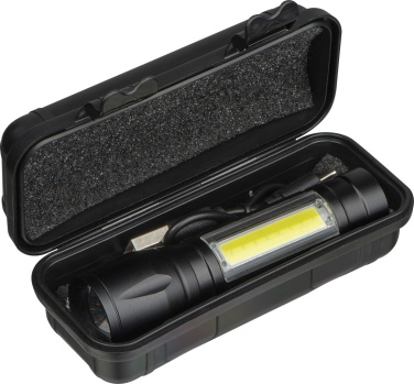 Logo trade corporate gifts picture of: Rechargeable flashlight Tokyo