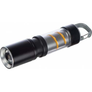 Logo trade promotional merchandise image of: Rechargeable flashlight Tulsa