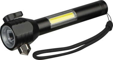 Logo trade promotional giveaways picture of: Rechargeable flashlight Trent