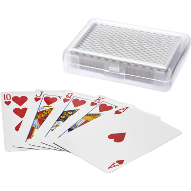 Logo trade promotional products picture of: Reno playing cards set in case