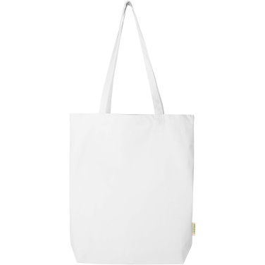 Logo trade business gifts image of: Orissa 270 g/m² organic tote bag 10L