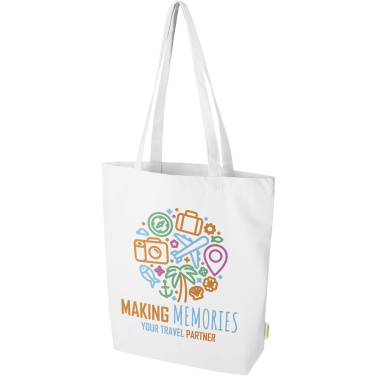 Logo trade promotional giveaway photo of: Orissa 270 g/m² organic tote bag 10L