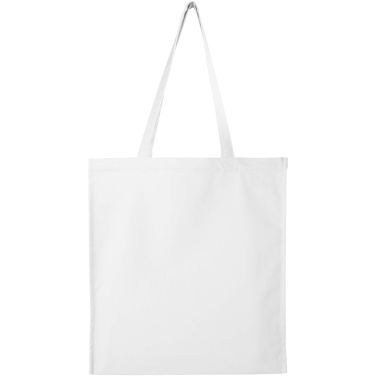 Logo trade promotional merchandise image of: Florida 270 g/m² GRS recycled gusset tote bag 14L