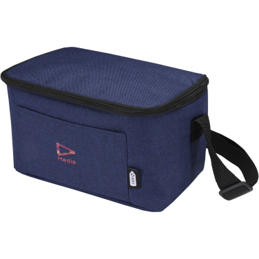 Logotrade promotional gift image of: Tundra 6-can GRS RPET cooler bag 5L