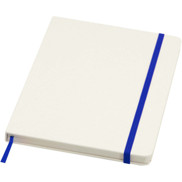 Logotrade promotional products photo of: Bass A5 recycled hard cover notebook with lined pages