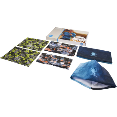 Logo trade promotional merchandise image of: Sublimation headwear sample box