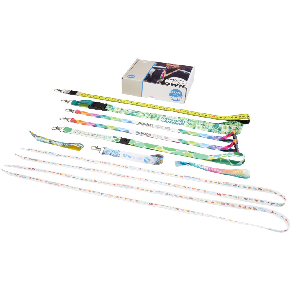 Logotrade promotional merchandise photo of: Sublimation lanyards sample box