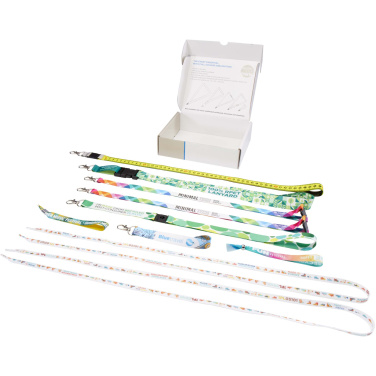 Logo trade corporate gifts image of: Sublimation lanyards sample box