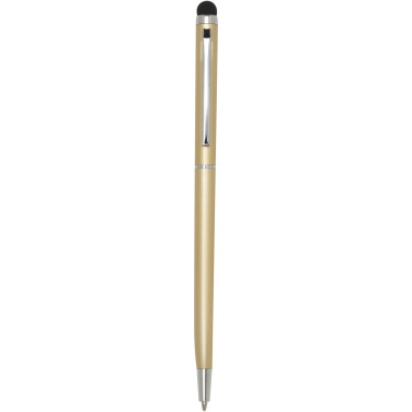 Logotrade promotional giveaway image of: Ore aluminium ballpoint pen with stylus