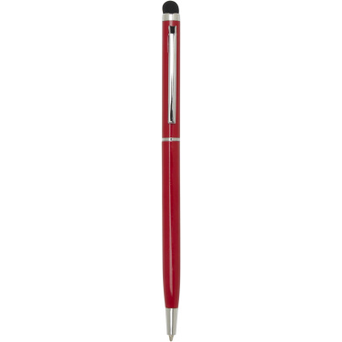 Logo trade advertising product photo of: Ore aluminium ballpoint pen with stylus